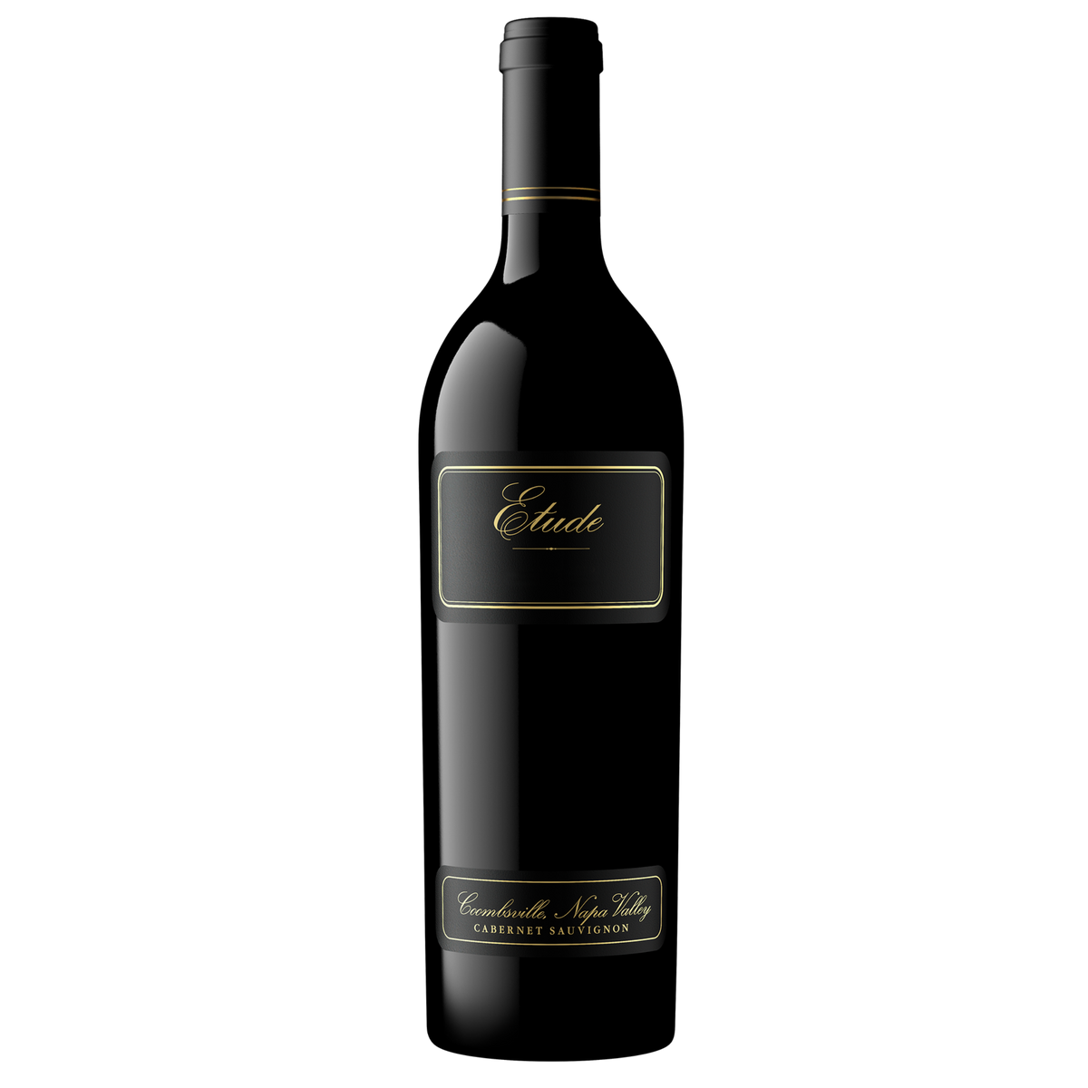 A bottle of Etude Coombsville Cabernet Sauvignon from Napa Valley