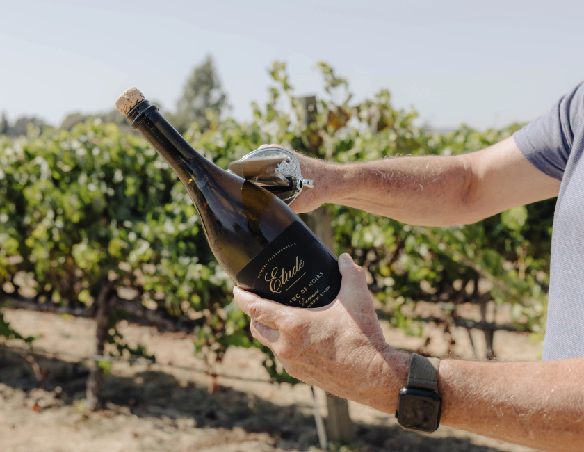 Learn to Saber with Winemaker Jon Priest