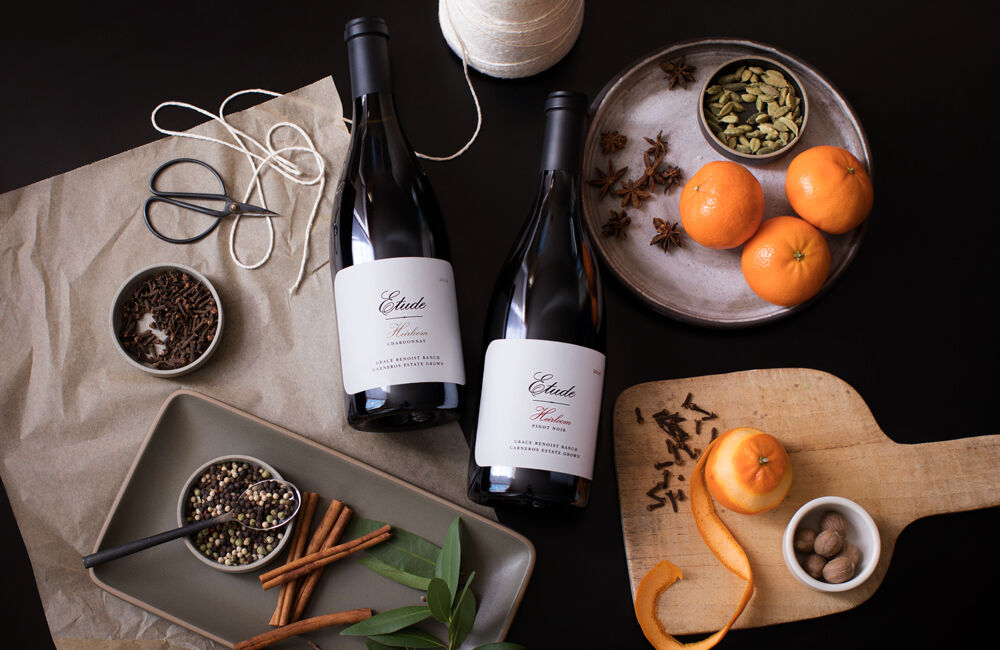 Mulled Wine Recipe with Etude Pinot Noir
