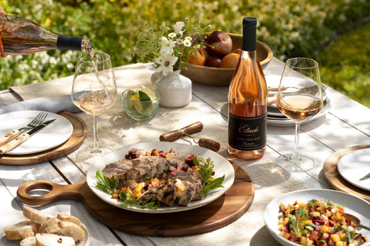 Blood Orange and Herb Grilled Pork Tenderloin with Summer Stone Fruit Salsa