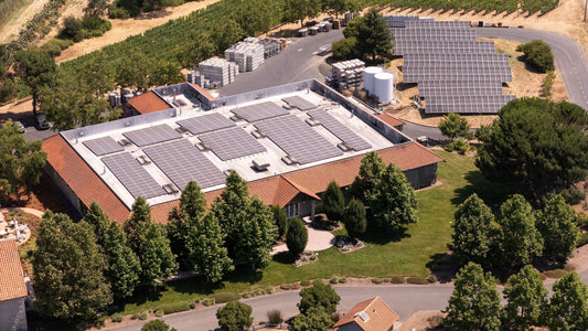 Etude Winery Solar Panels